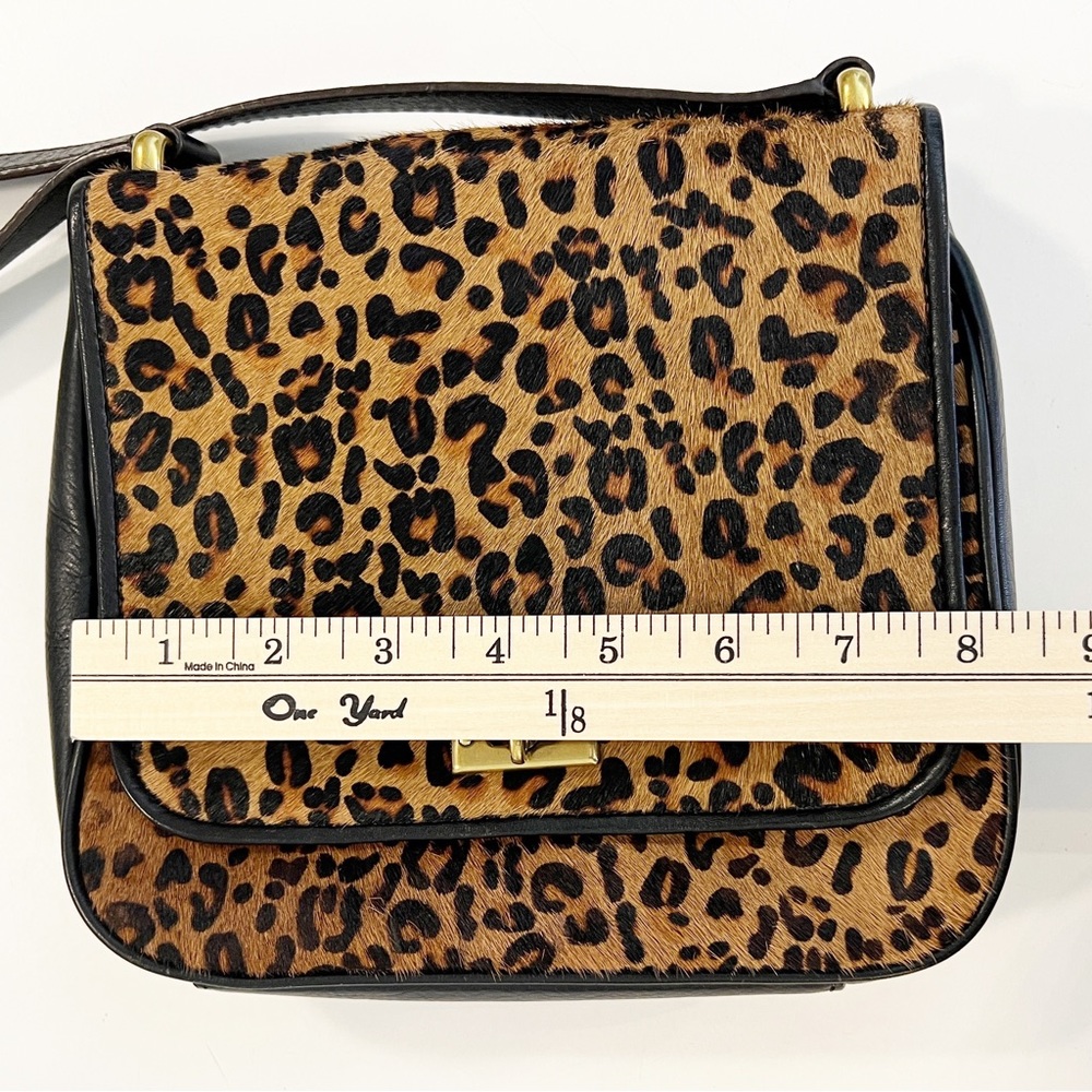 ✖️SOLD✖️•FOSSIL• Memoir Small Flap Crossbody Bag in Cheetah - Picture 14 of 15